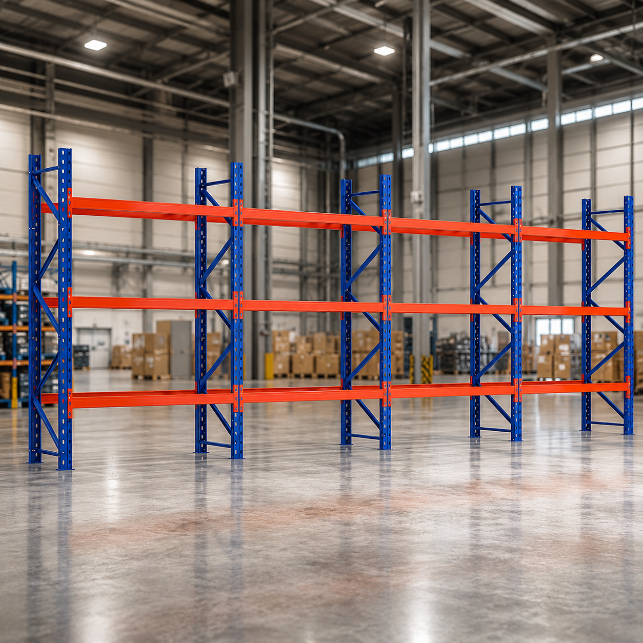 Warehouse Pallet Racking for Heavy-Duty Industrial Storage