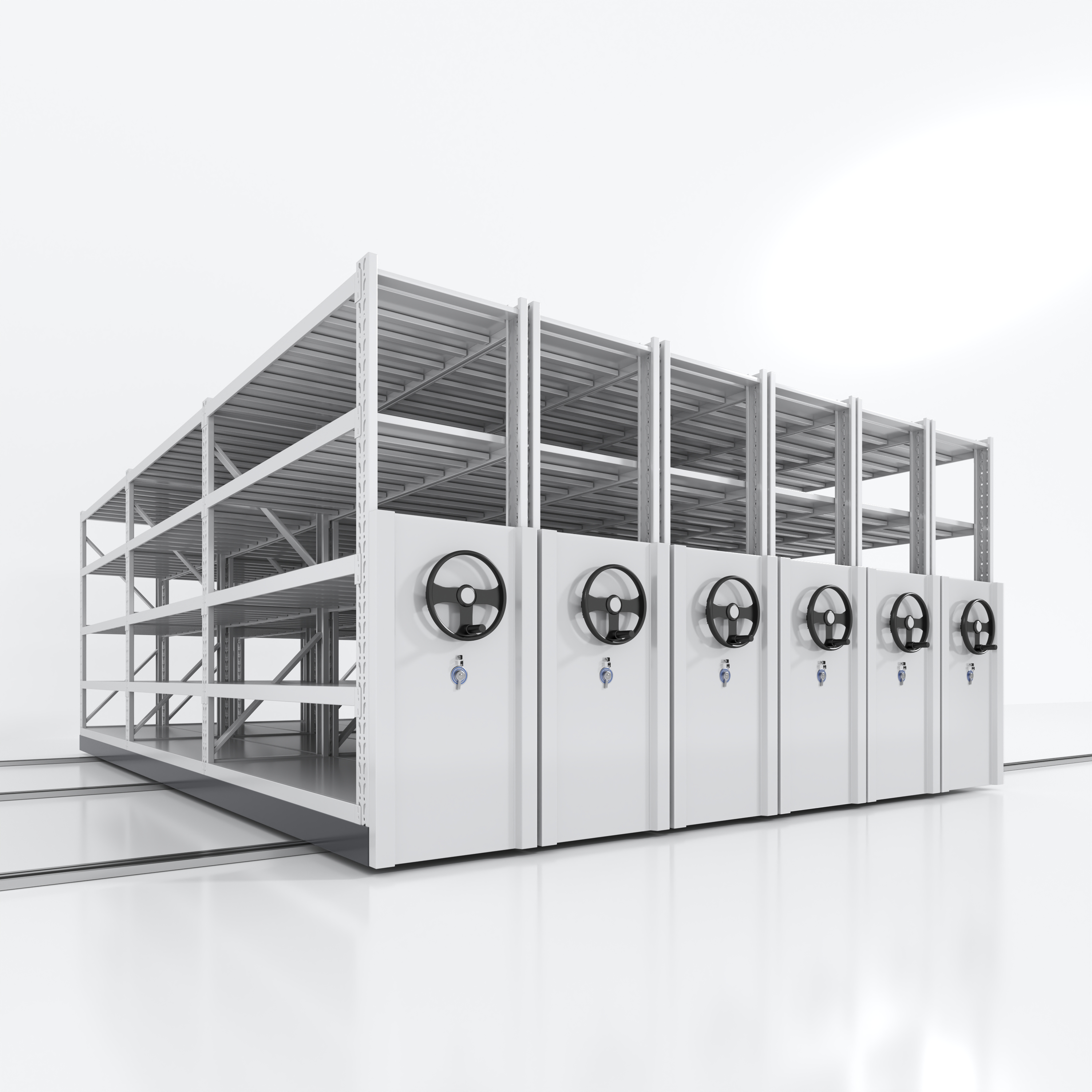 Mobile Shelving Systems for High Density Space-Saving Storage