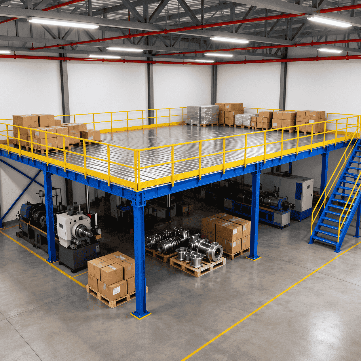 Mezzanine Racking Systems for Warehouse Space Optimization