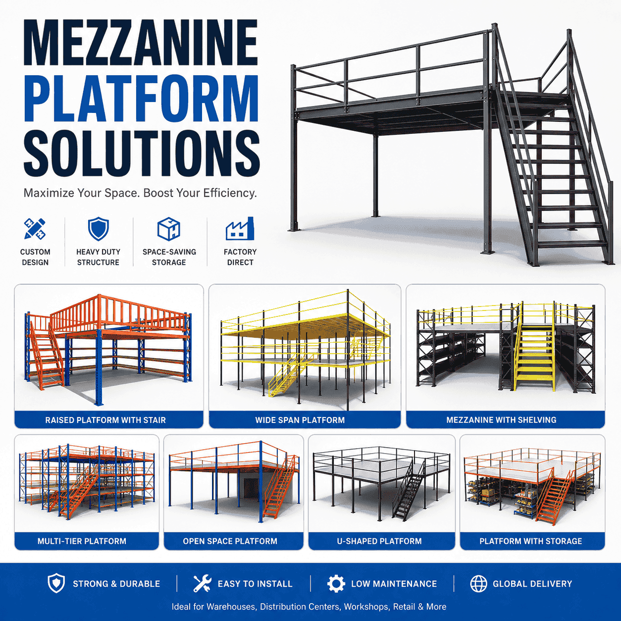 Mezzanine Racking Systems for Warehouse Space Optimization