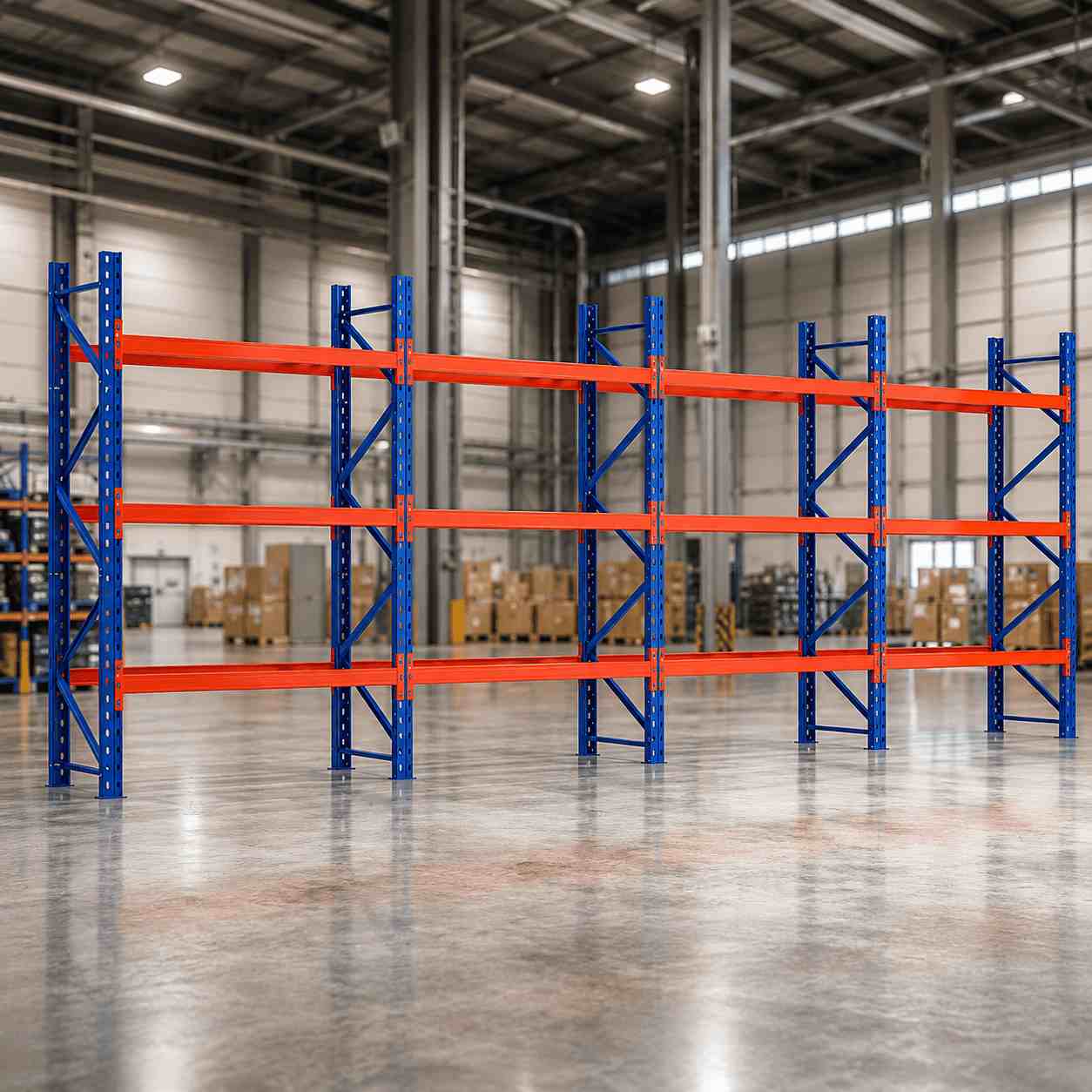 Warehouse Pallet Racking for Heavy-Duty Industrial Storage