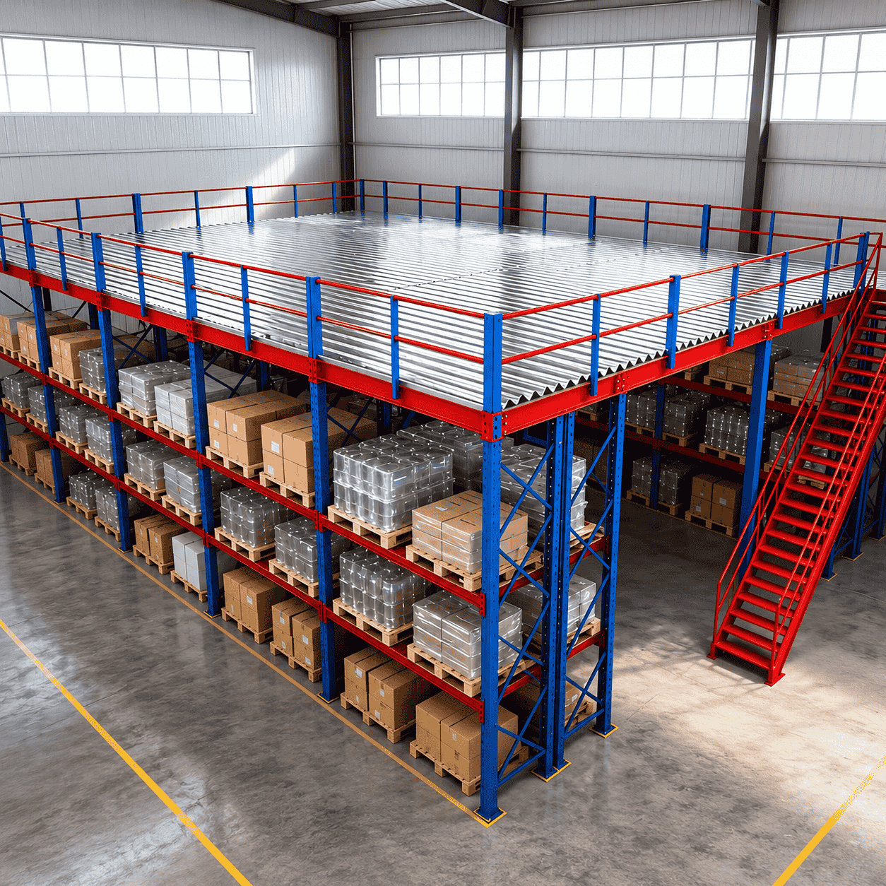 Mezzanine Racking Systems for Warehouse Space Optimization