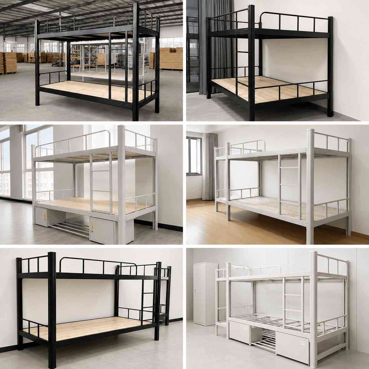 Metal Bunk Bed for Dormitory, Hostel and Staff Accommodation