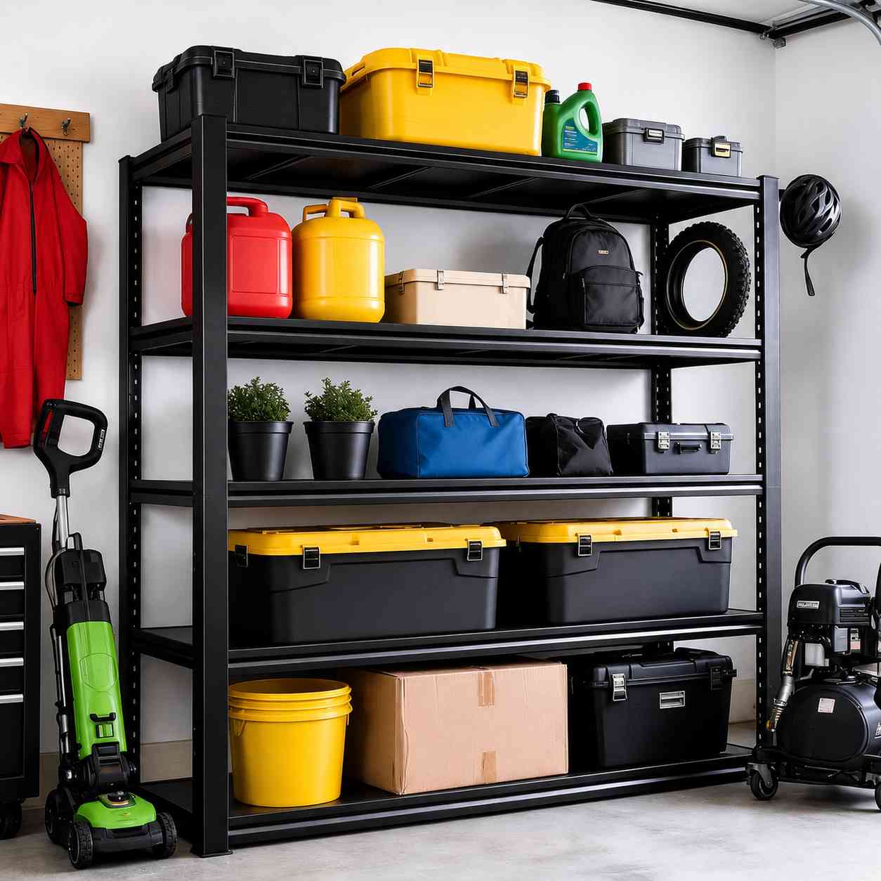 Heavy Duty Metal Shelves