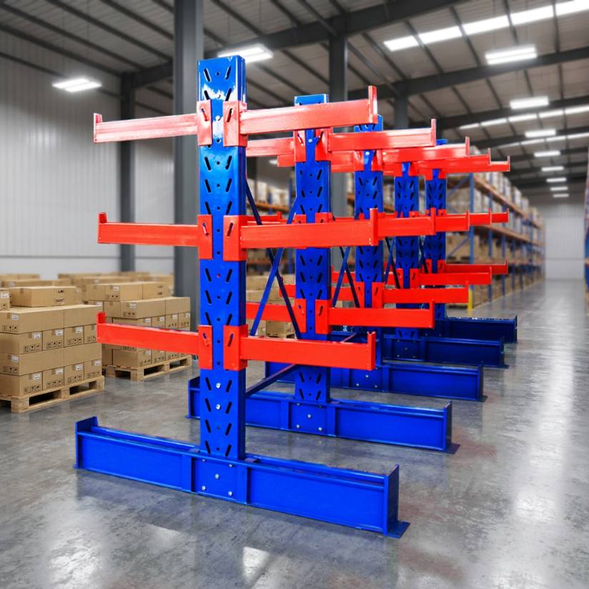 Cantilever Racking System for Heavy Duty Long Material Storage