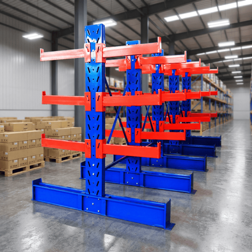 Cantilever Racking System for Heavy Duty Long Material Storage