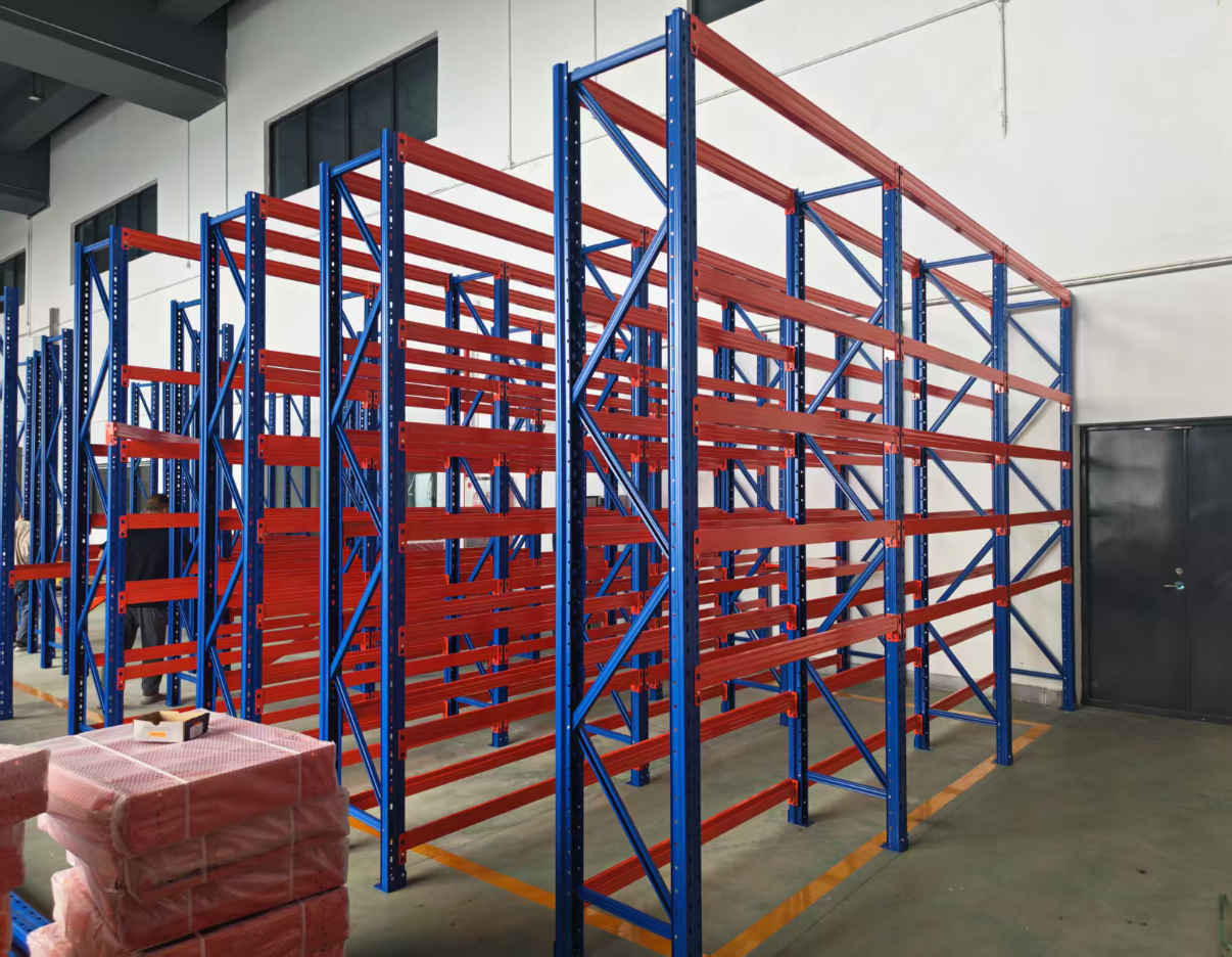 Heavy-Duty Warehouse Racking Project in Hangzhou, China
