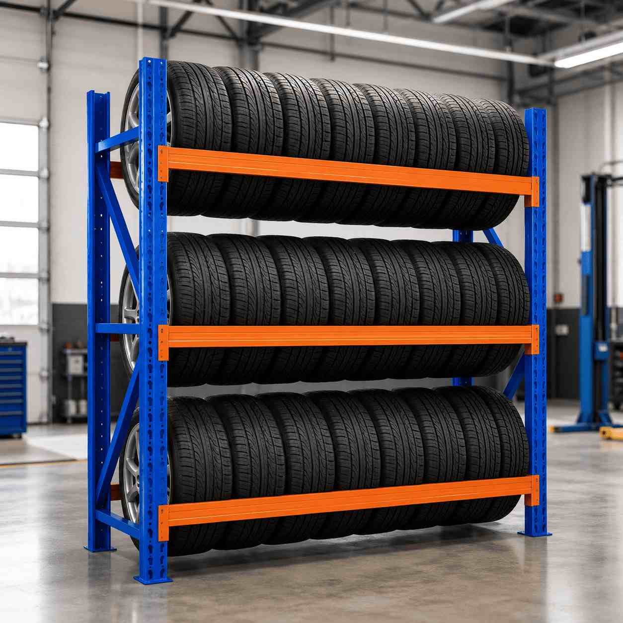 Tire Storage Rack Sizing for Mixed Tire SKUs | KAYOU
