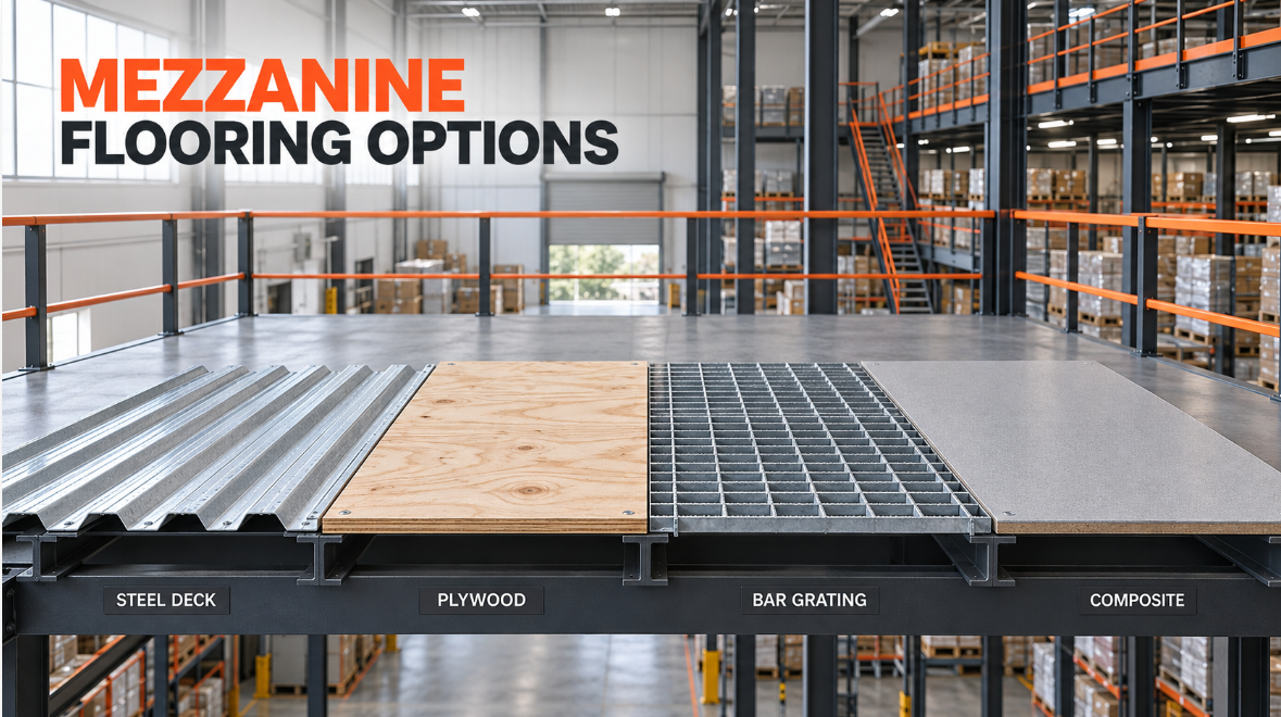Mezzanine Flooring Options: Steel, Plywood & Grating | KAYOU