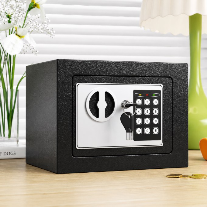 Electronic Steel Safe Box for Cash, Documents and Valuables