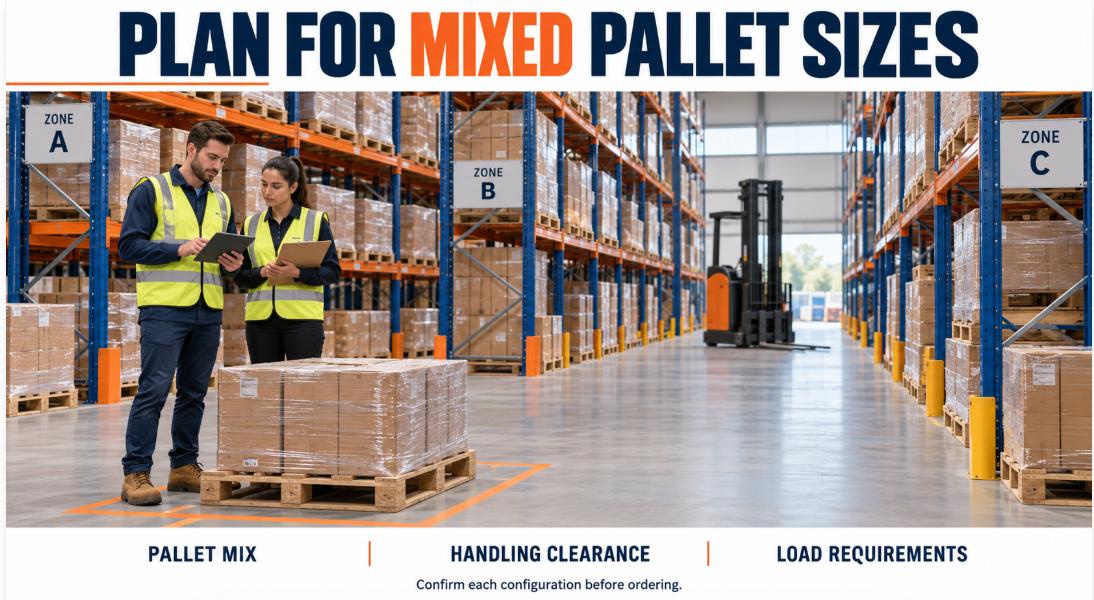 Euro Pallet vs GMA Pallet vs Australian Pallet: How Pallet Size Changes Rack Design