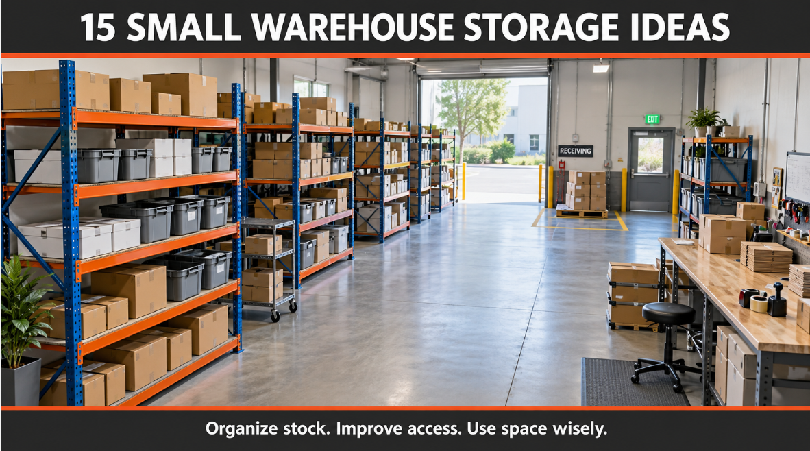 15 Small Warehouse Storage Ideas to Maximize Space