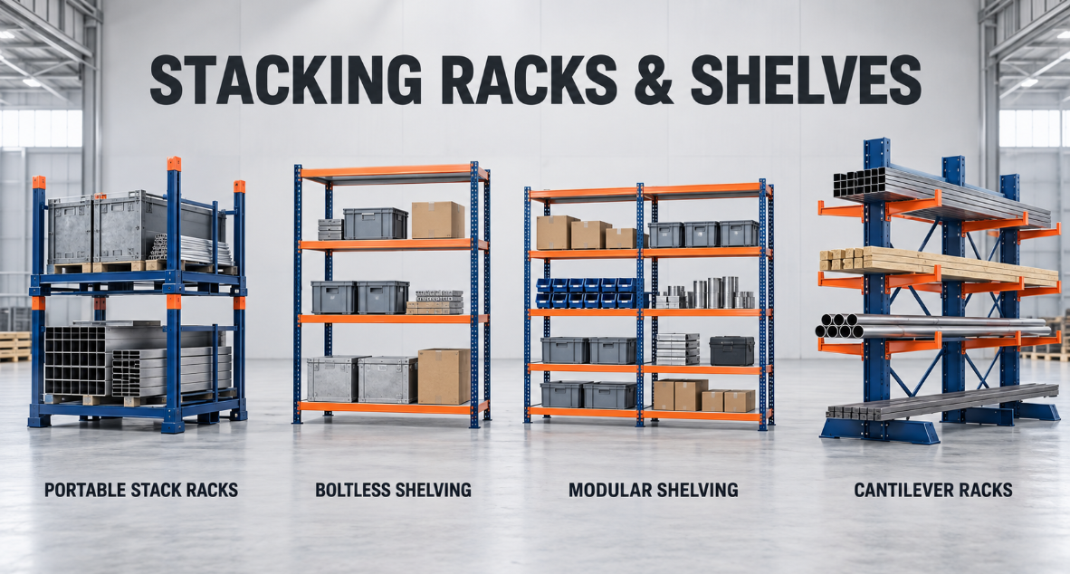 Stacking Racks & Shelves: A Practical Buying Guide