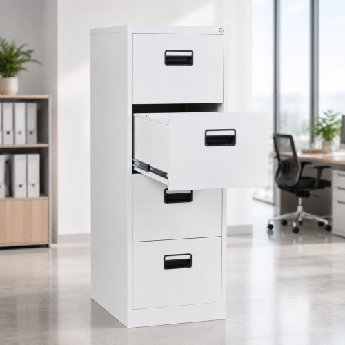 Lockable Metal Filing Cabinet for Office Storage | 2, 3 & 4 Drawers