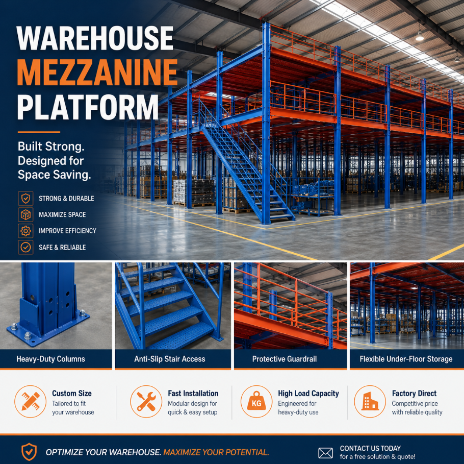 Mezzanine Racking Systems for Warehouse Space Optimization