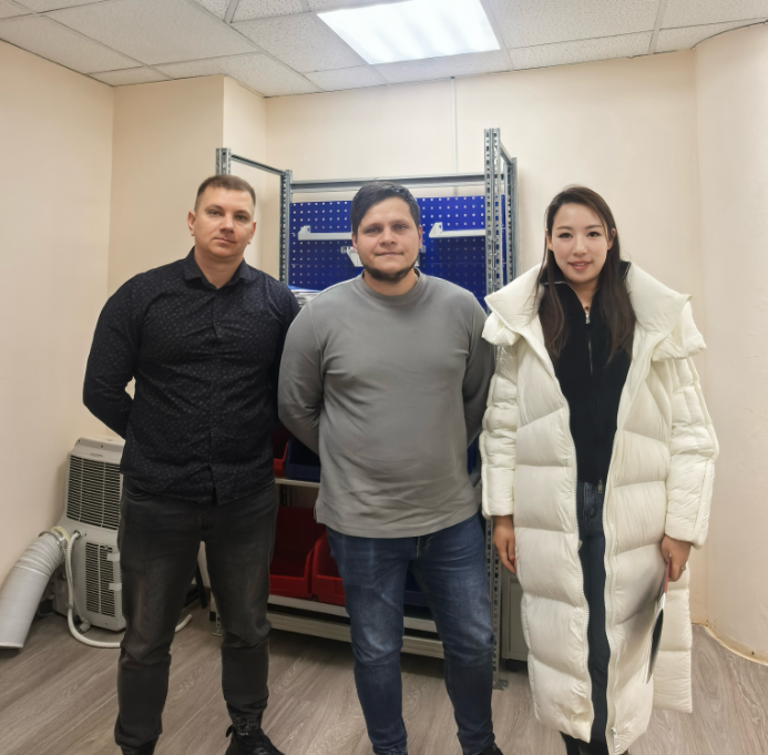 KAYOU Visits Moscow: Heavy Duty Steel Racking Solutions for Russian Warehouses