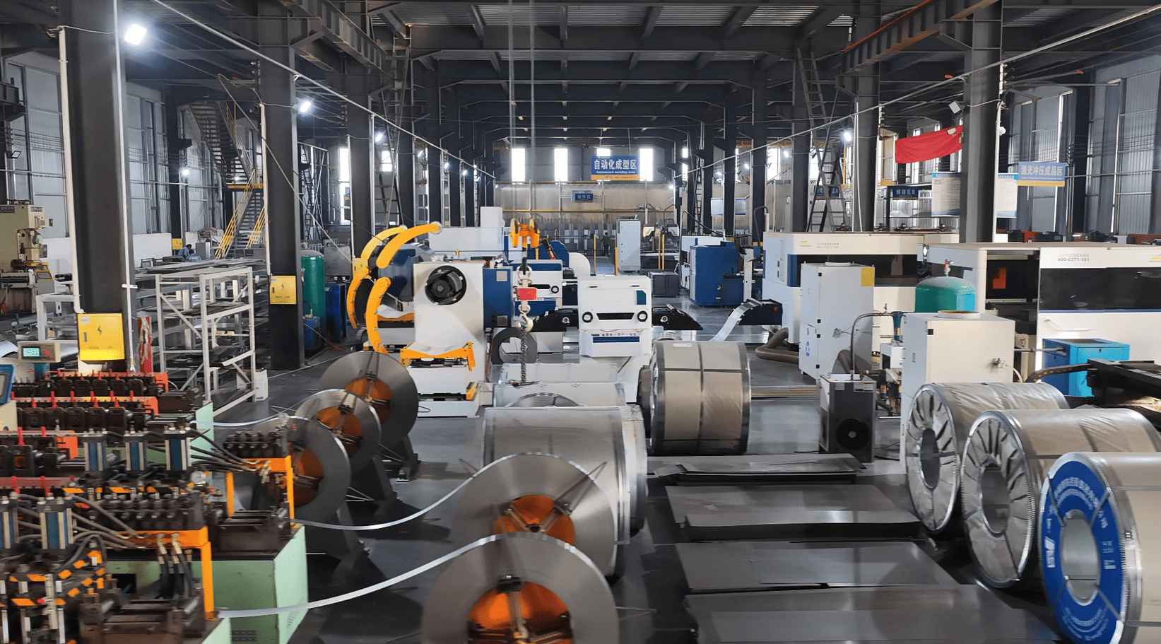KAYOU steel shelving manufacturing factory workshop