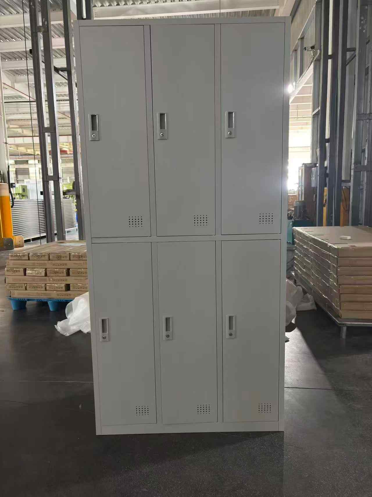 KAYOU 6-Door Steel Locker – Three Columns and Two Tiers factory product photo