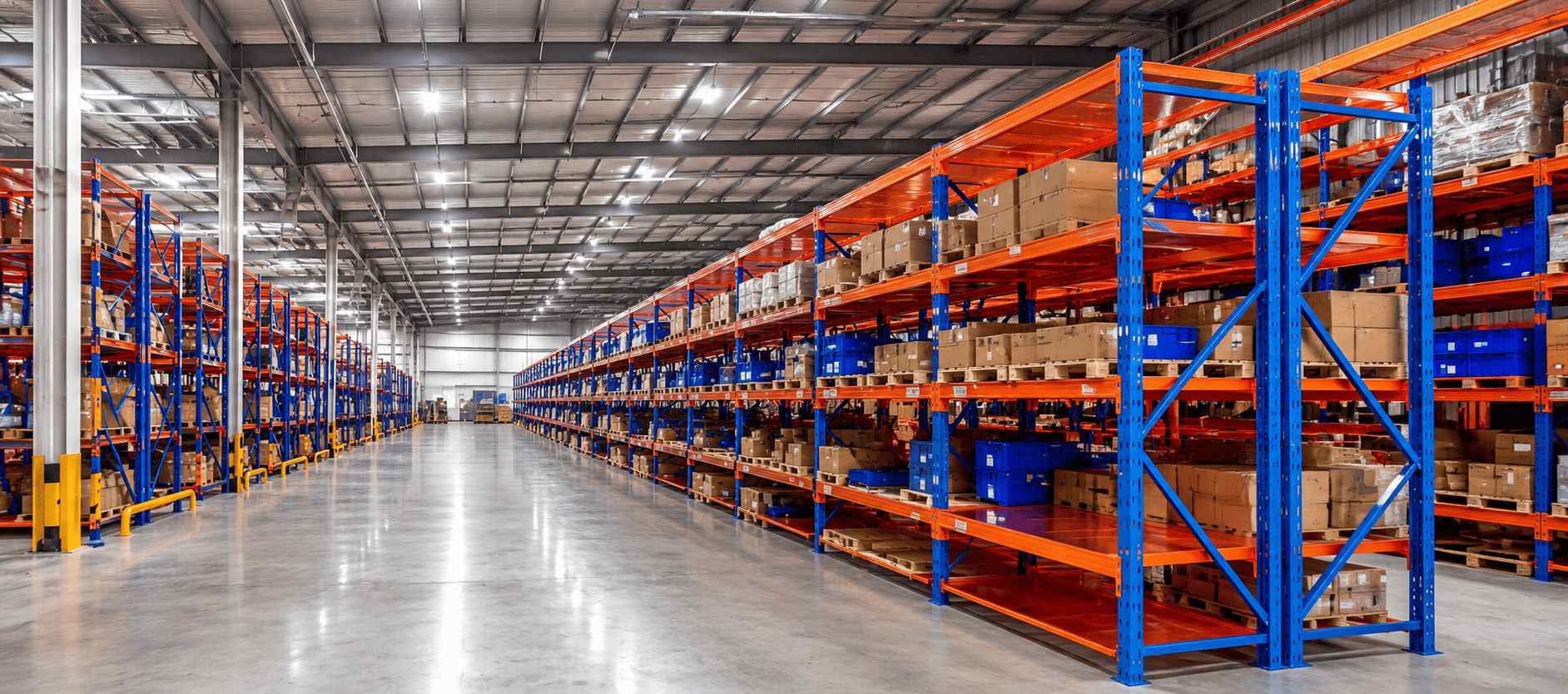 Compact boltless shelving and longspan shelving comparison